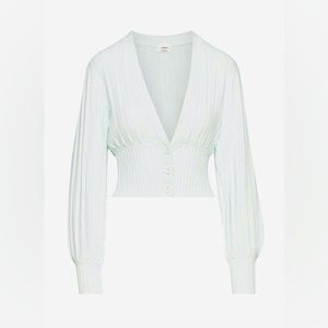 Aritzia Wilfred Plunge Front Cardigan (UNWORN)